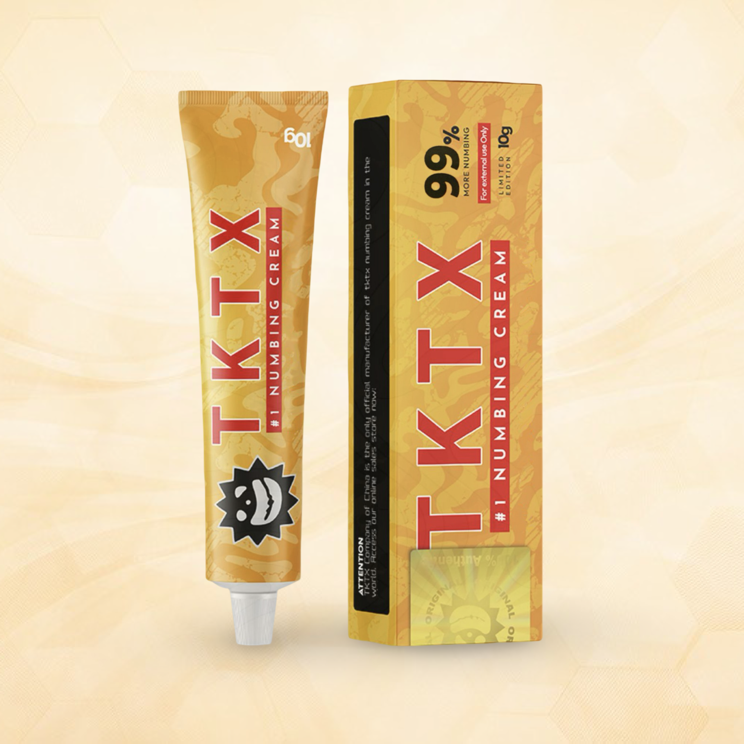 CREMA TKTX DORADA 99% MÁS FUERTE